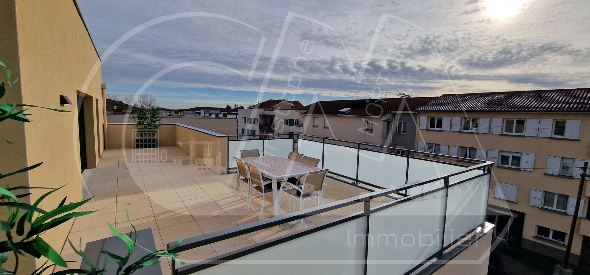 \u00c0 vendre - appartement dernier \u00e9tage - T4 - 89,21m\u00b2 - 69290 Craponne